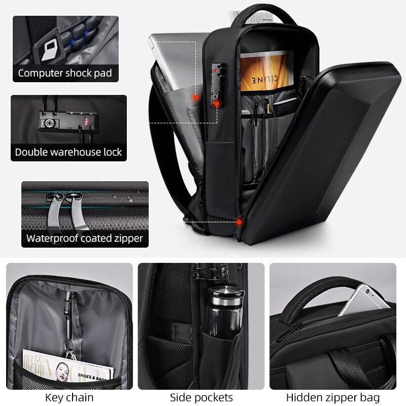 Hard Shell 17.3" Laptop Backpack